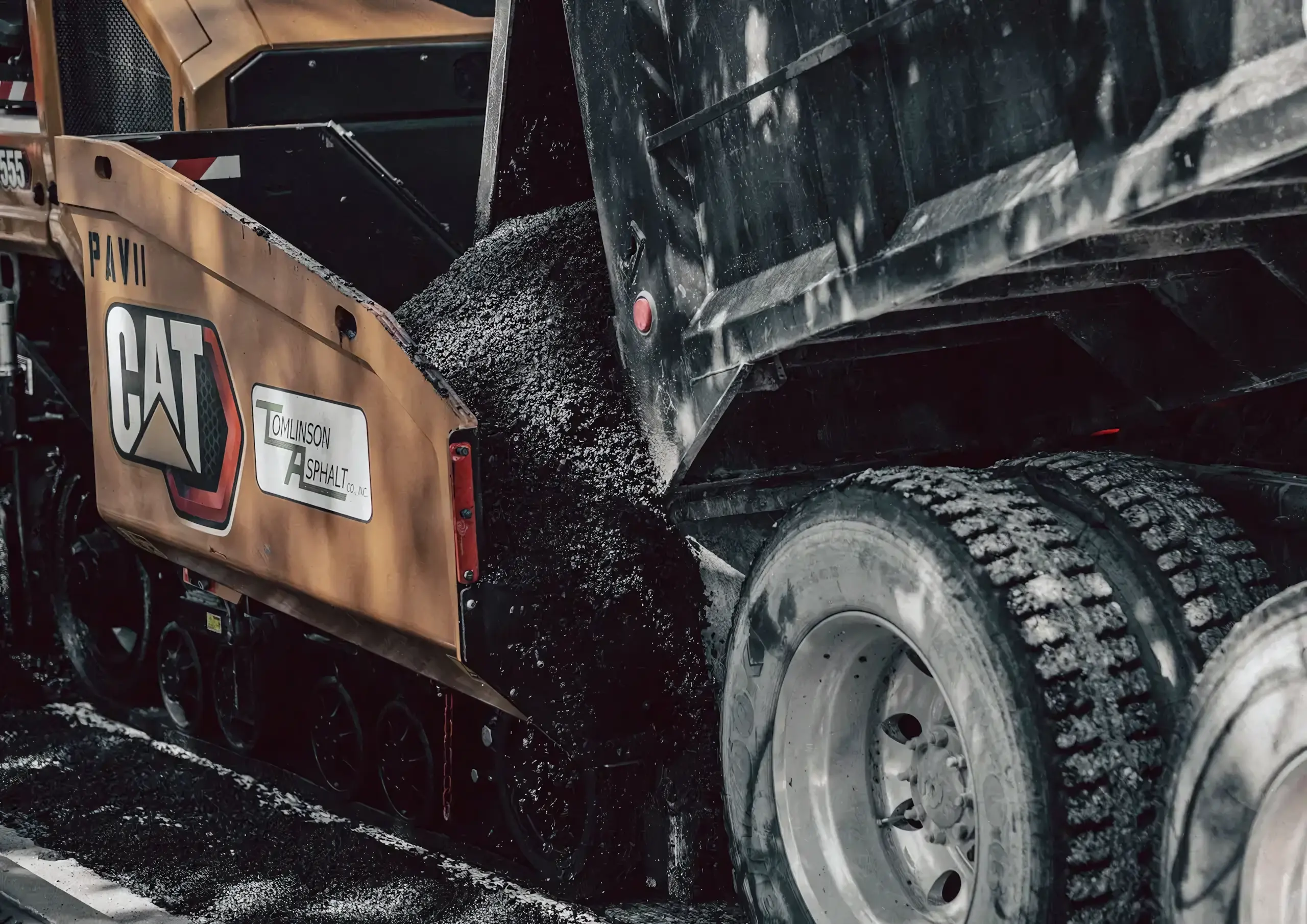 Comparison of concrete and asphalt paving options for construction projects